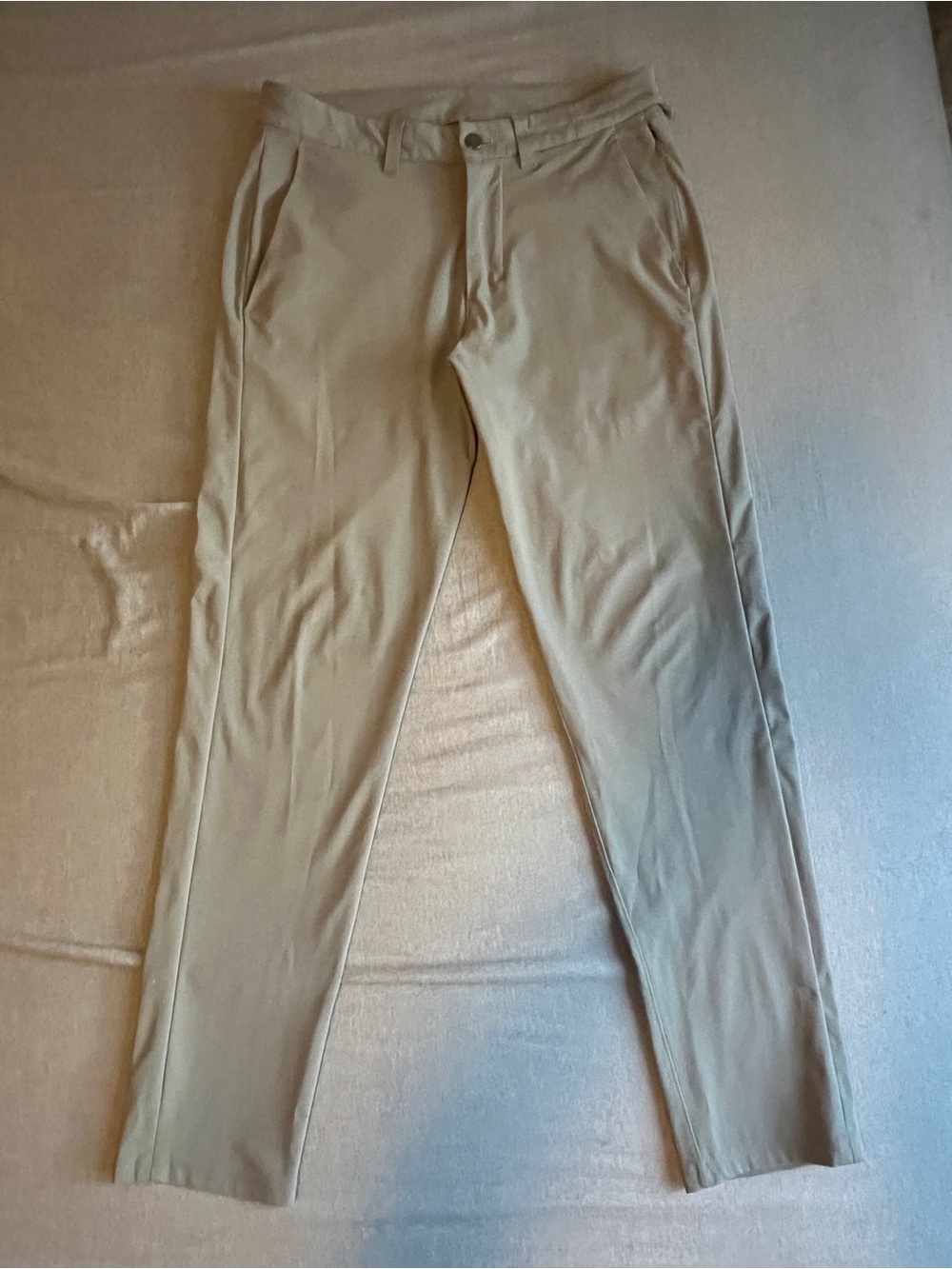 Lululemon Men's Gray Commission Pant Slim Fit Warpstreme Chino Size 30